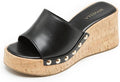 STYVELLA slip-on platform wedge sandal
