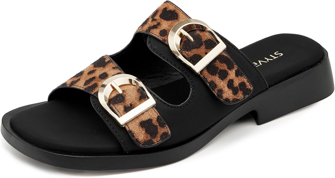 STYVELLA minimal platform flat slide